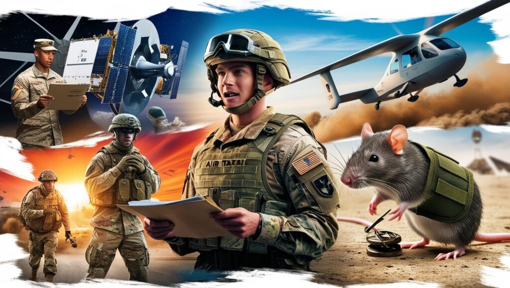 Military Technology and Humor