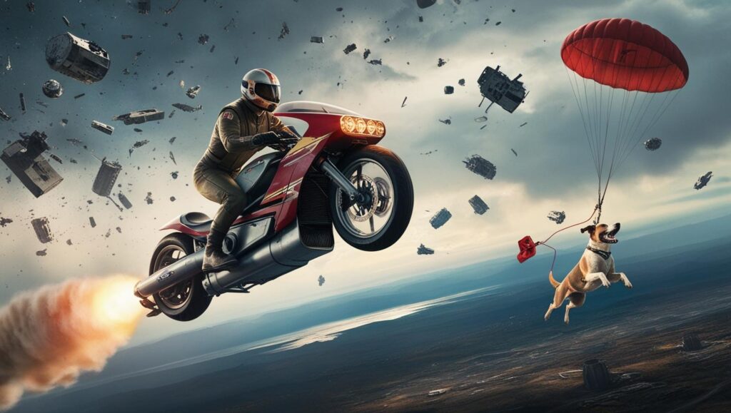 jet-powered air bike